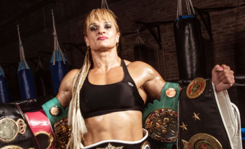 Las fotos de joven Locomotora Oliveras: cómo era antes de ser boxeadora | Locomotora oliveras