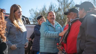 Cuesta Desabrida: Quintela recorrió el novedoso circuito turístico minero de La Rioja
