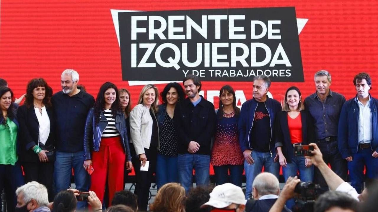 La Izquierda presentó a Del Caño y Del Plá como candidatos en PBA