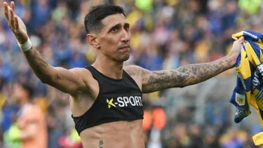 Lanús le preparó a Di María un homenaje en el partido ante Rosario Central