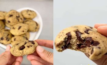 Receta sin gluten de galletitas tipo cookies para la merienda | Recetas de cocina