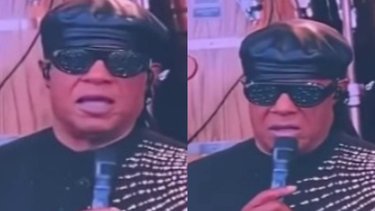 Stevie Wonder terminó con la polémica, habló sobre su ceguera y movilizó a la música: "Debo decirles algo"