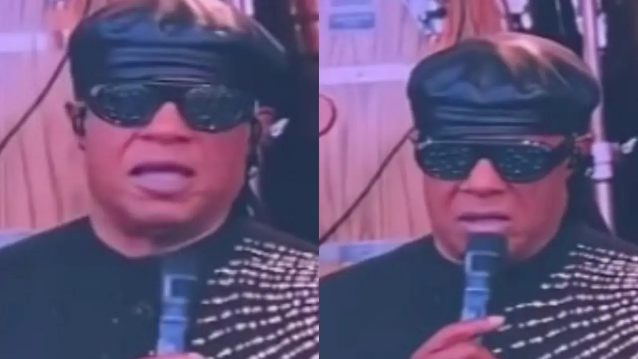 Stevie Wonder habló sobre su ceguera en un recital