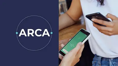 Logo de ARCA y transferencias Logo de ARCA y transferencias