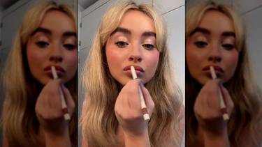 “Espresso lips”, el make up viral que usa Sabrina Carpenter 
