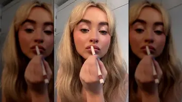 “Espresso lips”, el make up viral que usa Sabrina Carpenter 