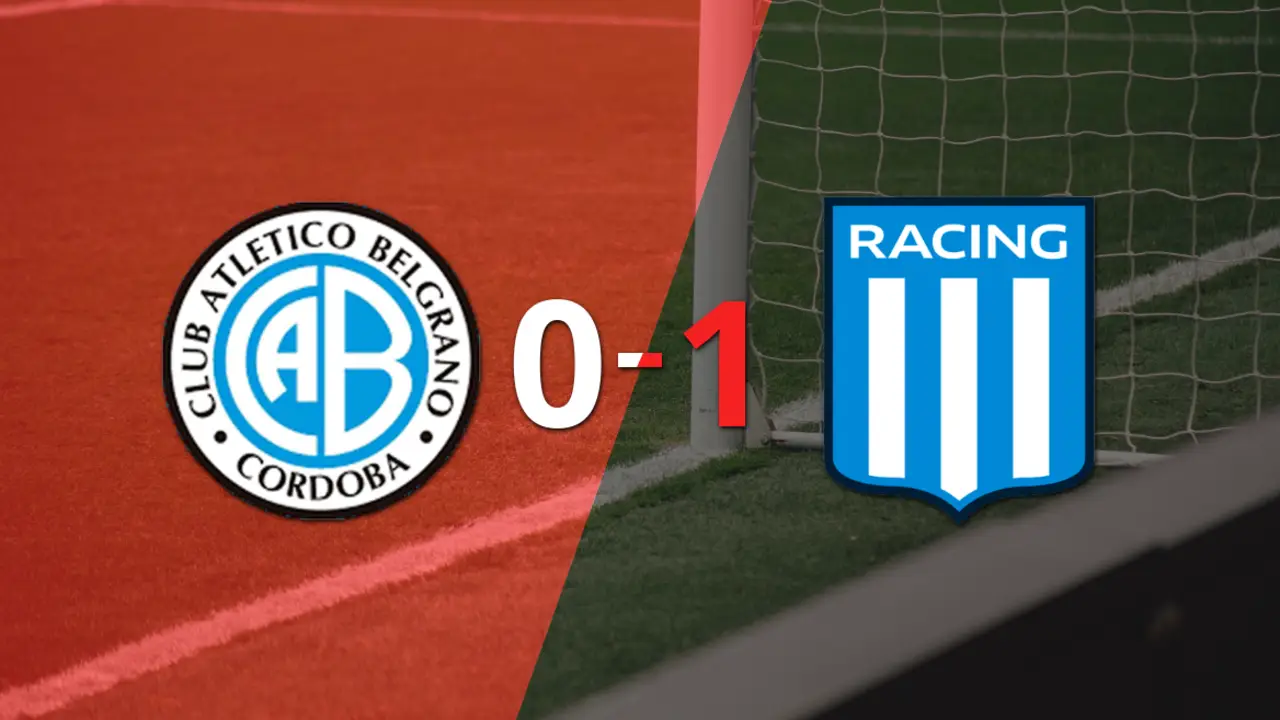 Belgrano sufrió una derrota por 1-0 ante Racing Club con el gol de Duván Vergara