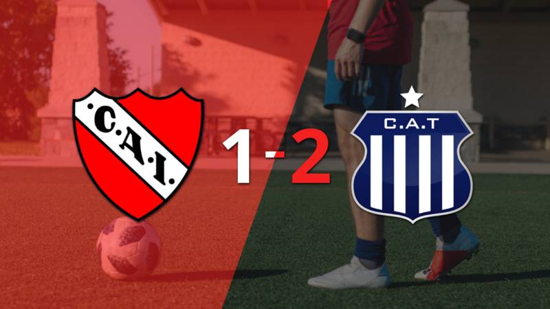Talleres consigue una estrecha victoria de 2 a 1 sobre Independiente