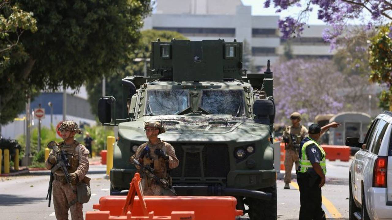 Despliegue de marines en Los Ángeles llega a su fin: Pentágono