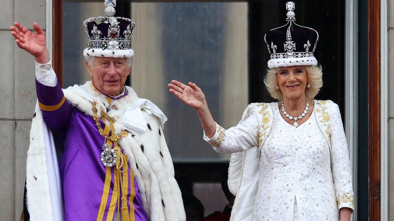 El rey Carlos III de Reino Unido y la reina Camila
