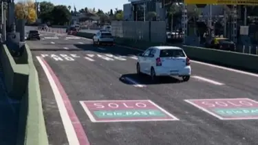 Chau peajes: sacaron las barreras de una histórica autopista