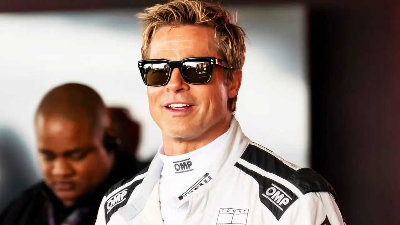 Brad Pitt en la película de la F1.