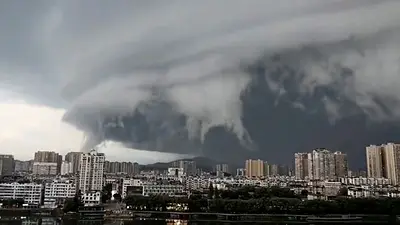 Dos muertos y diez desaparecidos tras las lluvias torrenciales en la provincia china de Shandong Dos muertos y diez desaparecidos tras las lluvias torrenciales en la provincia china de Shandong