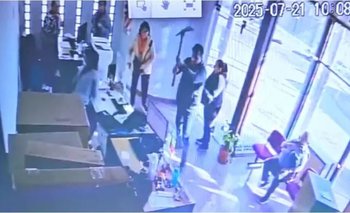 Ataque de furia: destrozó una oficina de la EPE y terminó detenido | Santa fe
