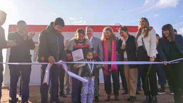 Quintela encabezó una nueva entrega de viviendas equipadas en Patquía: "Ya son más de 900"