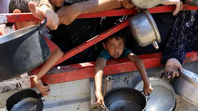 Más de 100 grupos de ayuda y defensa de los DDHH piden que se actúe contra el hambre en Gaza Más de 100 grupos de ayuda y defensa de los DDHH piden que se actúe contra el hambre en Gaza
