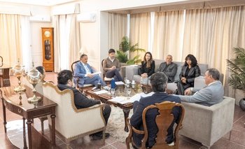Desarrollo sostenible: el Gobernador recibió a empresarios mineros | Minería