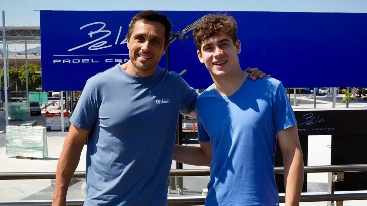 Fernando Belasteguín y Franco Colapinto.
