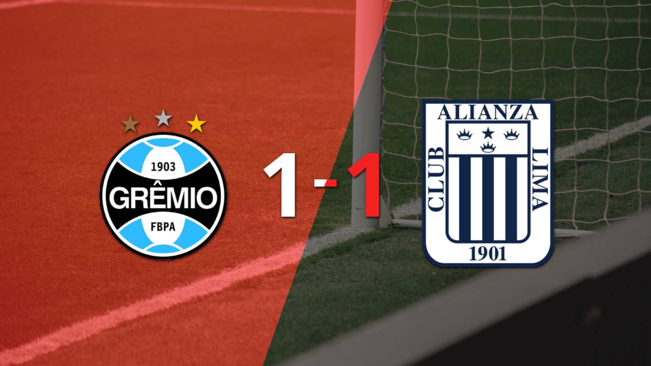 Alianza Lima empató frente a Grêmio con gol agónico y logró su clasificación a Octavos de Final