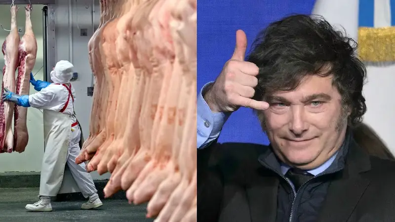 Frigorífico Javier Milei