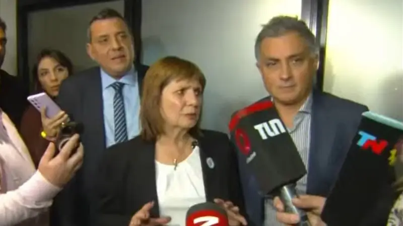 Bullrich se mete de lleno en la campaña como protectora de la "familia policial"