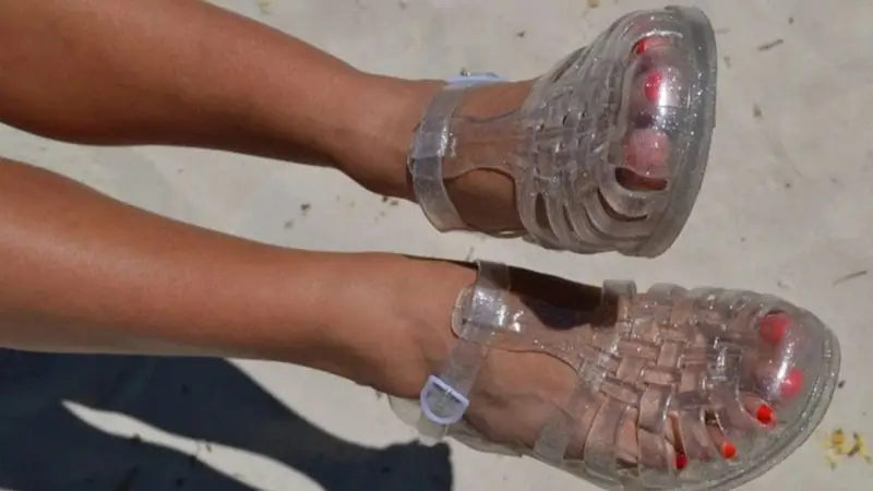 Cuánto cuestan las sandalias Jelly.