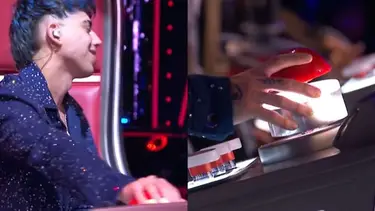 La Voz Argentina: Luck Ra rompió el botón de su silla tras escuchar una participante