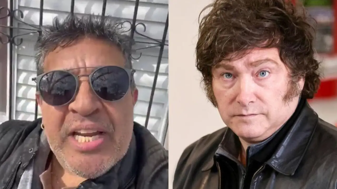 Mario Luis y Javier Milei