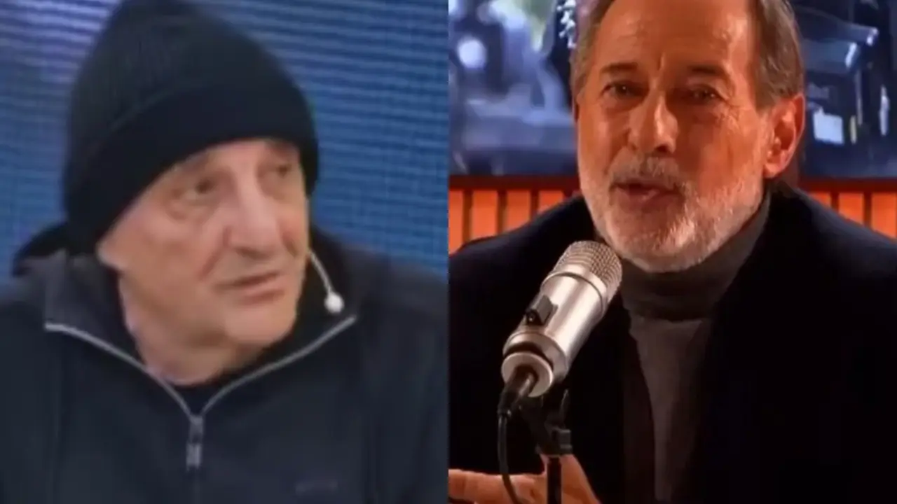 El Puma Goity y Guillermo Francella