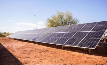 La provincia invierte en un nuevo parque solar en Ulapes: los detalles | Parque solar