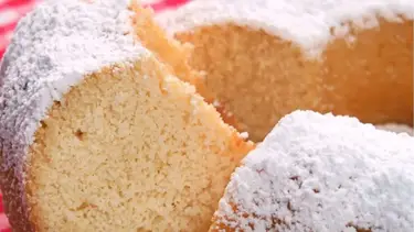 Receta de oro: el mejor bizcochuelo sin harina y sin gluten, bien esponjoso y que no inflama