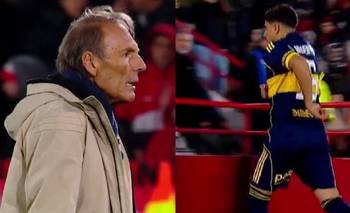 Papelón en Boca: el insólito cambio de Merentiel en medio del partido ante Huracán | Boca juniors