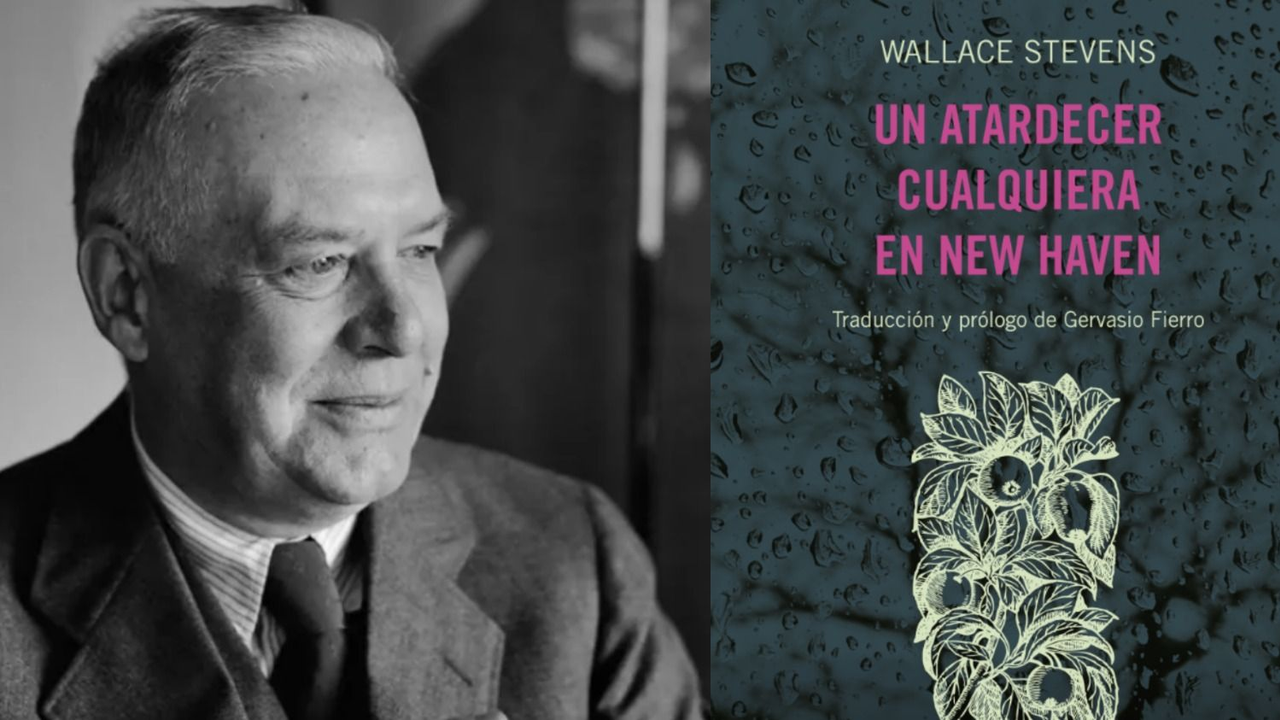 Reseña de Un atardecer cualquiera en New Heaven de Wallace Stevens. 