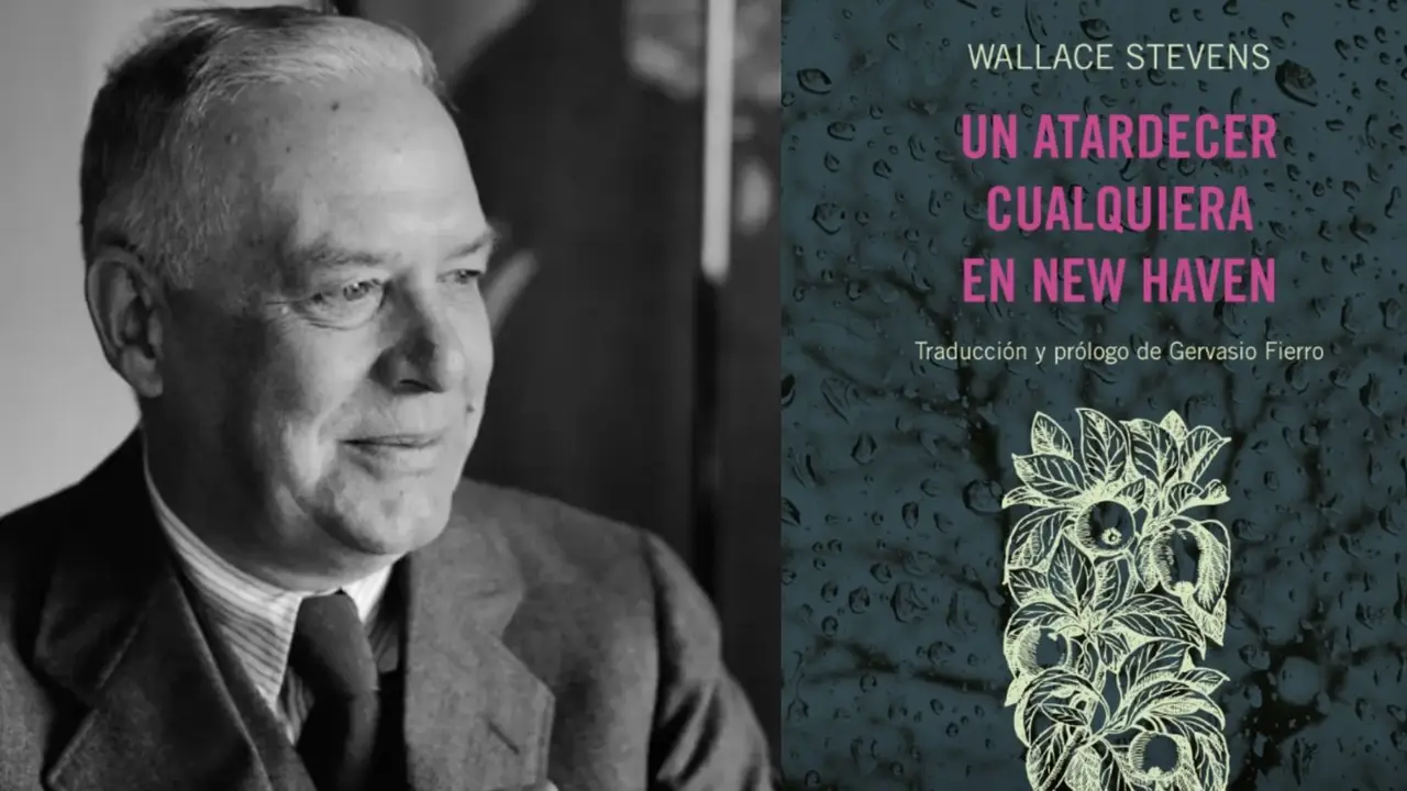 Reseña de Un atardecer cualquiera en New Heaven de Wallace Stevens. 