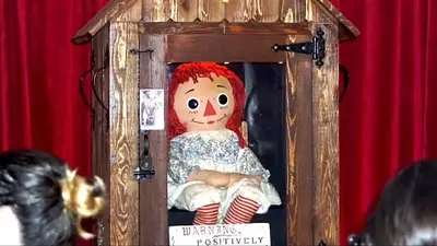 La muñeca Annabelle. La muñeca Annabelle.