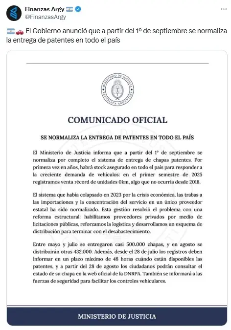 patentes, autos, vehículos, multas, motos