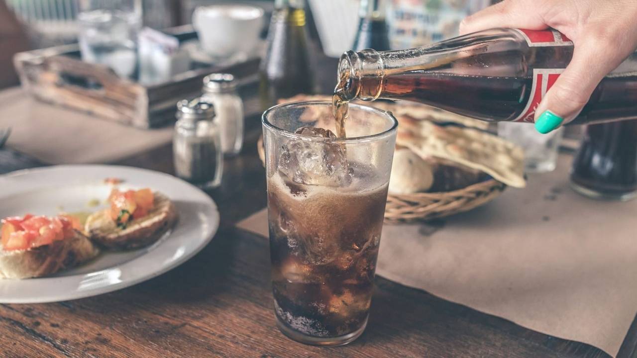 Vaso de Coca-Cola