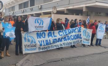Vialidad Nacional: más de 150 familias marcharon contra el cierre | Vialidad nacional