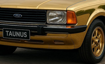 Ford Taunus dorado: así es la Versión Oro creada con IA | Autos
