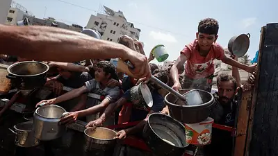 La hambruna se "extiende" en Gaza, advierte un observatorio mundial del hambre La hambruna se "extiende" en Gaza, advierte un observatorio mundial del hambre