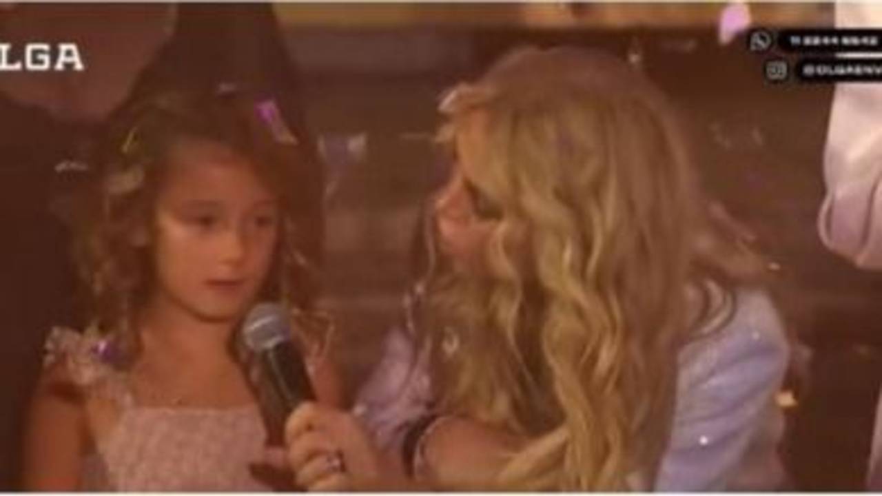 Video: así fue la última aparición de Cris Morena con su nieta Mila Yankelevich, de 7 años