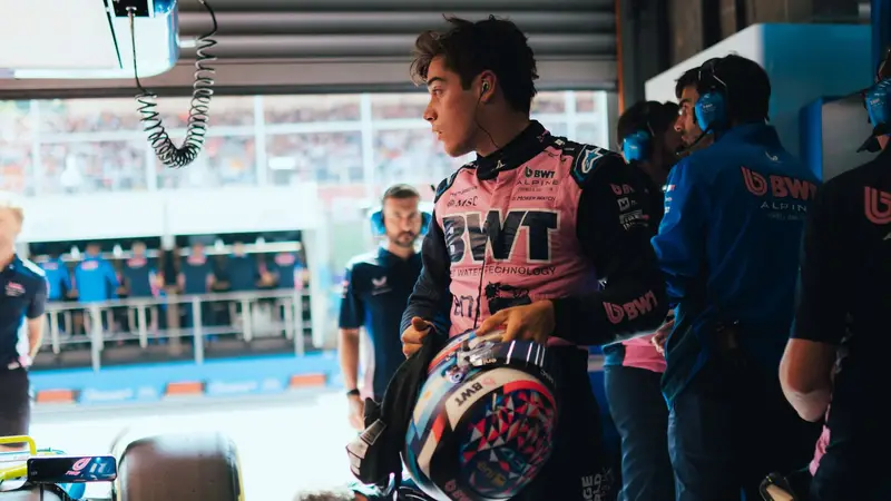 Franco Colapinto en Alpine.