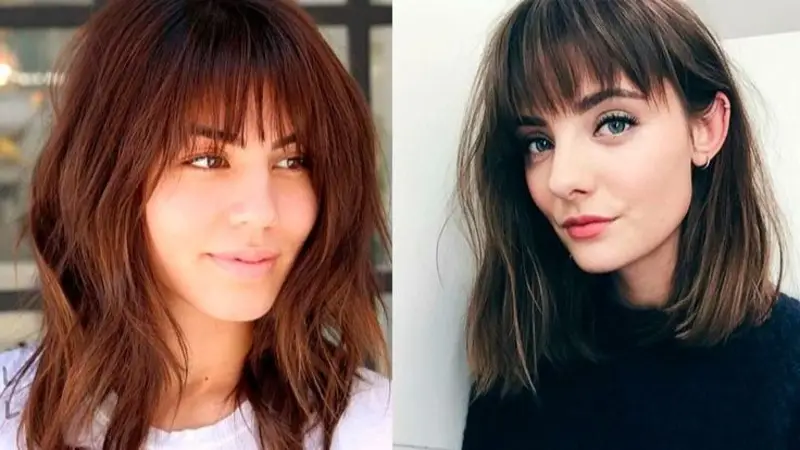Cuál es el corte de pelo para los flequillos con remolinos.