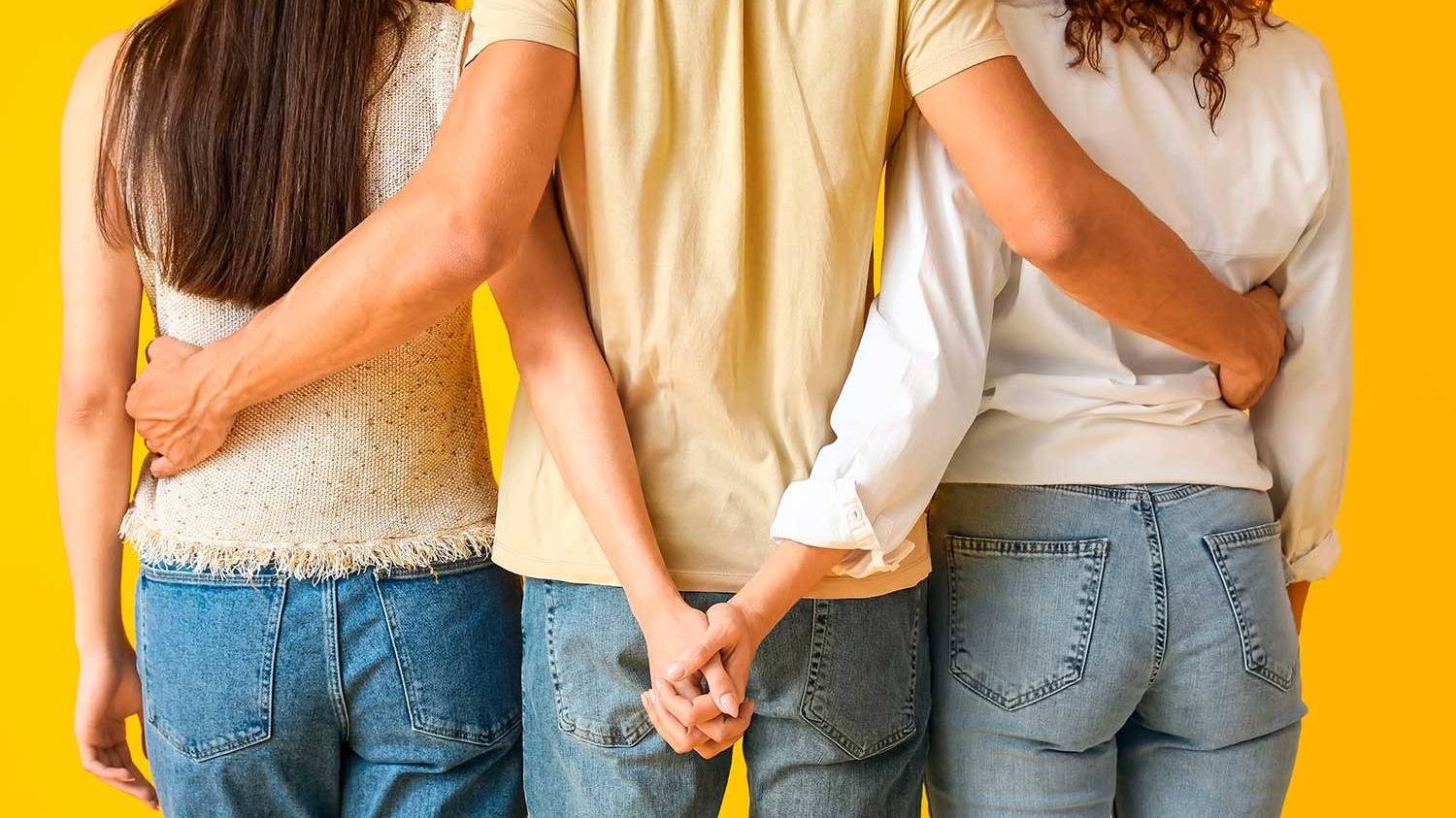 parejas, relaciones, poliamor, amor