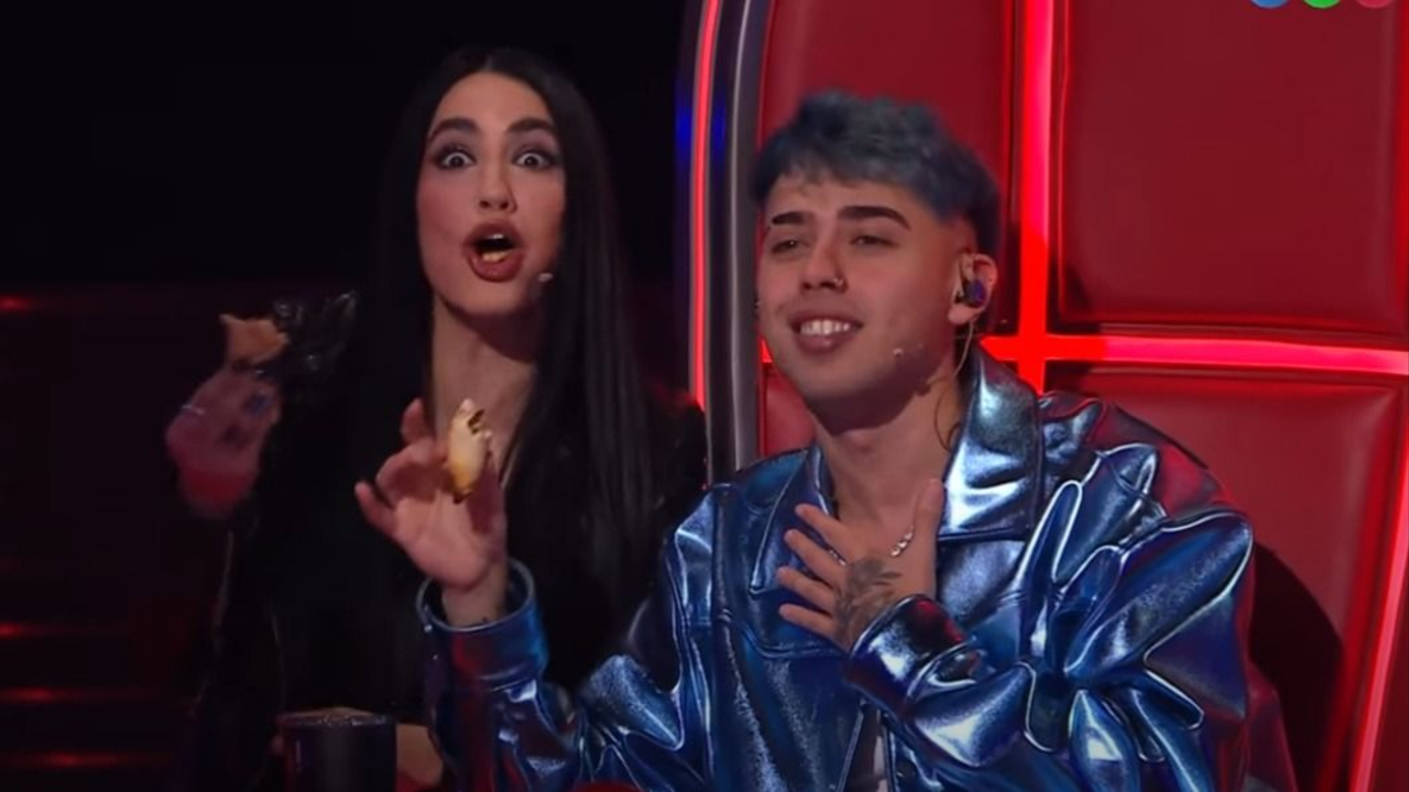 Luck Ra La Voz Argentina Me cosería el culo para no cagar esta delicia. Video de Luck Ra