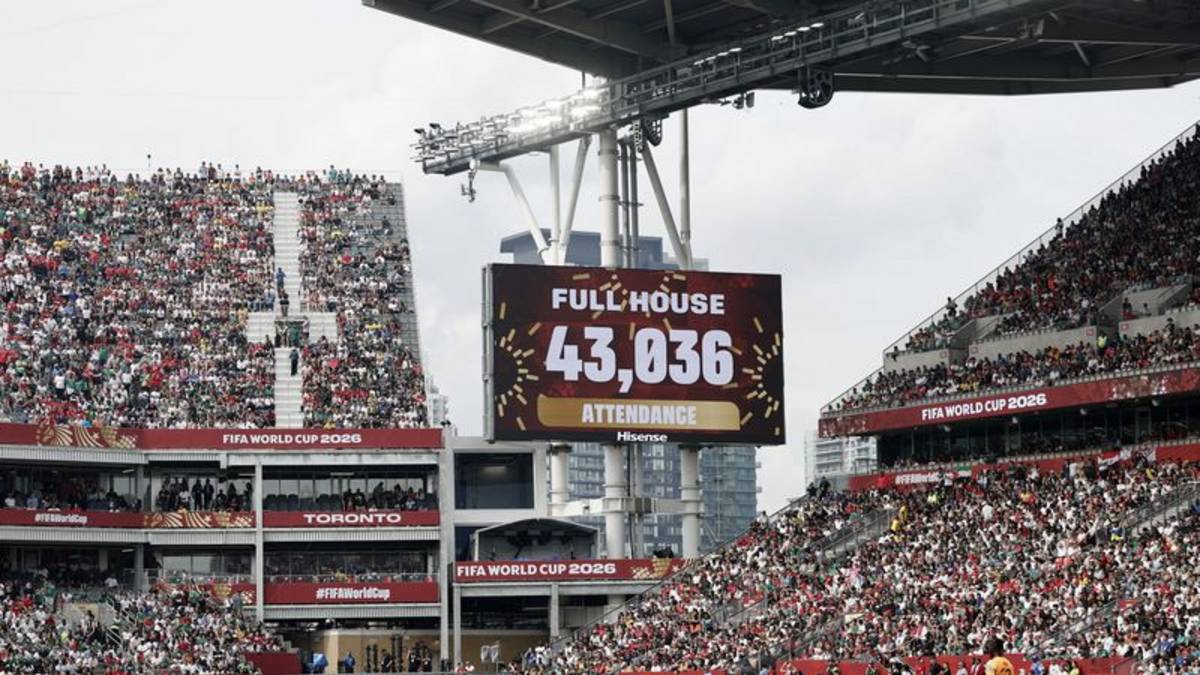 El estadio más pequeño del Mundial, situado en Toronto, está listo para su gran partido
