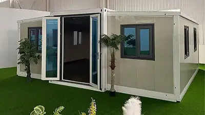 Cómo es la vivienda que llegó desde China. Cómo es la vivienda que llegó desde China.