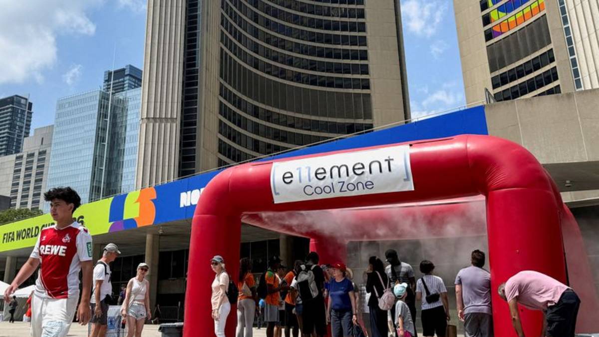 Advierten a aficionados del intenso calor que hará en Toronto durante el partido entre Portugal y Croacia