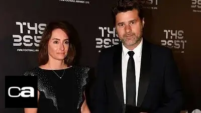 Mauricio Pochettino y Karina Mauricio Pochettino y Karina