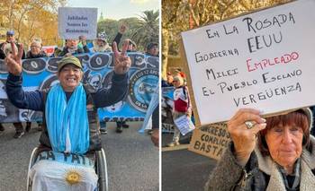 Como cada miércoles, jubilados protestaron contra el ajuste de Milei | Jubilados